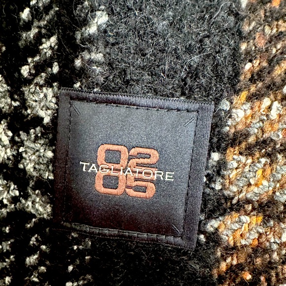 Authentic black and brown Tagliatore oversized coat. - Picture 5 of 9